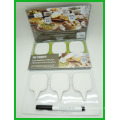 New designed product porcelain cheese marker for promotion